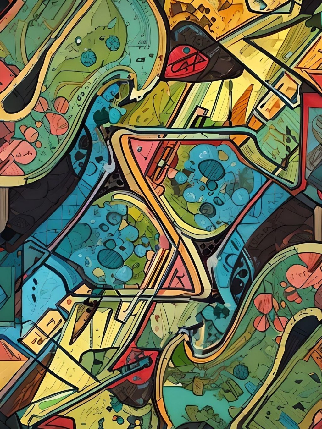 GRAFFITI ABSTRACT IMAGERY